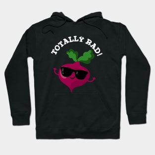 Totally Rad Cute Veggie Radish Pun Hoodie